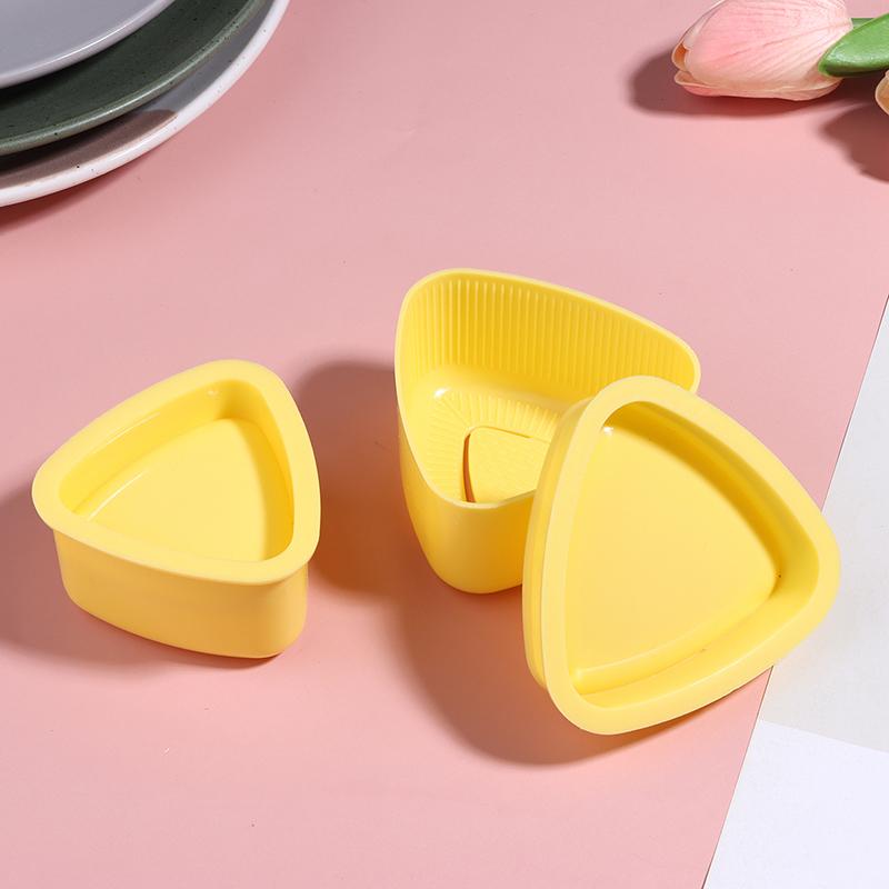 Gjør-det-selv Sushiformer Matpresse Non-stick Rektangulær Trekantet Sushilager Verktøysett Kjøkken Bento Risballsett