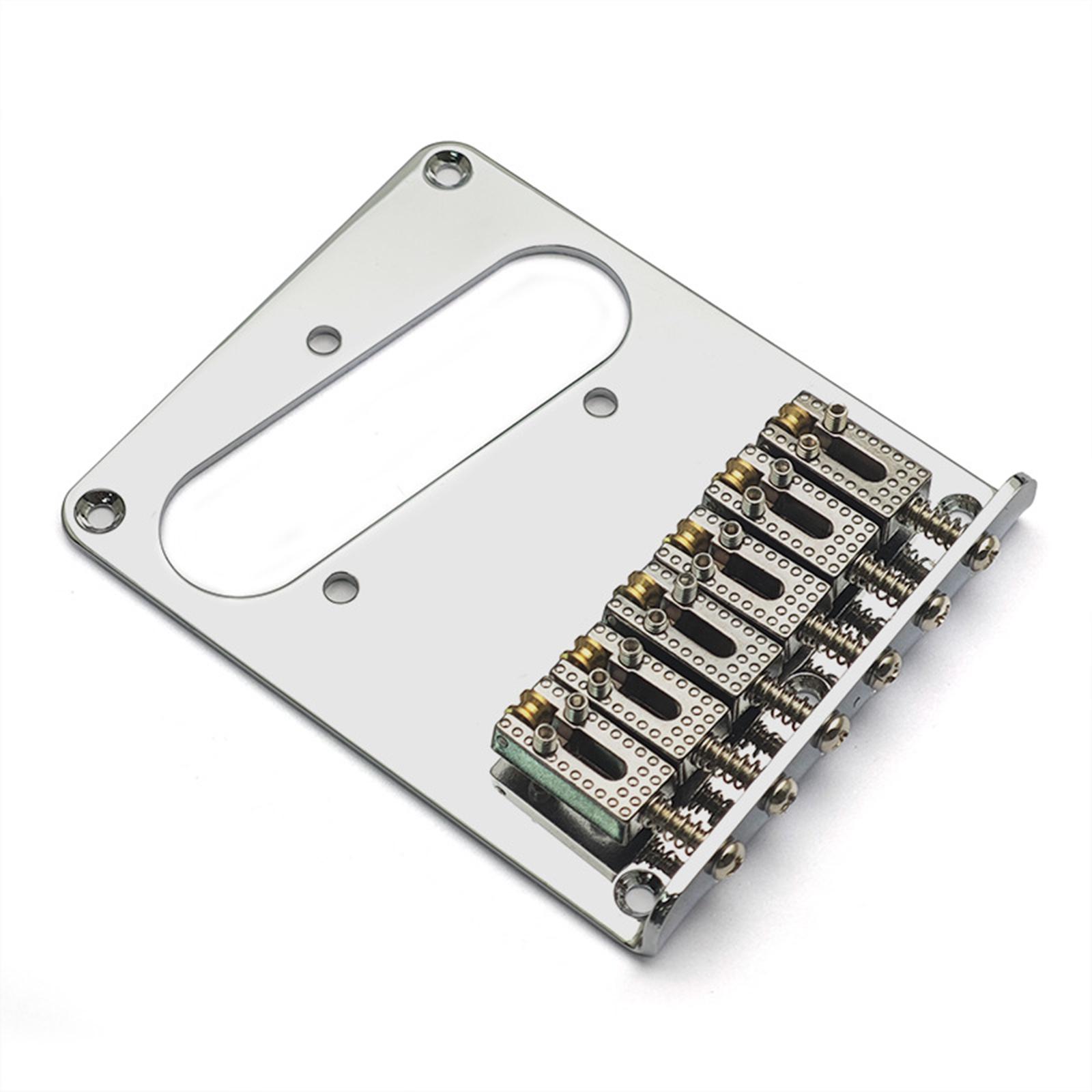 

Multifuntional 6 String Electric Bass Bridge Bass Guitar Part Music Instrument Hardware Electric Bass Bridge for Guitar 1