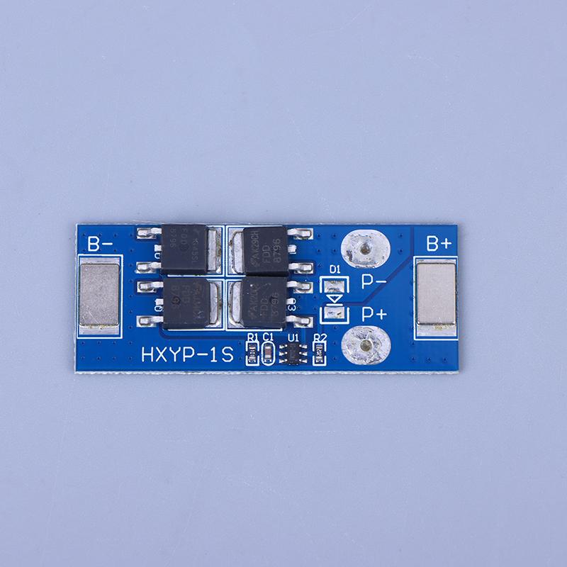Lithium Battery Protection Board Bms 1S 12A 16A 24A 3.7V Lifepo4 18650 4.2V Charging Voltage/Short Circuit/Overcharge Prevention