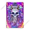 Fantazia Abstracto  Metal Sign Poster Printing Sign Wall Plaque Decoration Design Tin Sign Poster