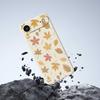 For iPhone 17 Air Case Leaves Pattern Printing Straight Edge TPU Phone Back Cover