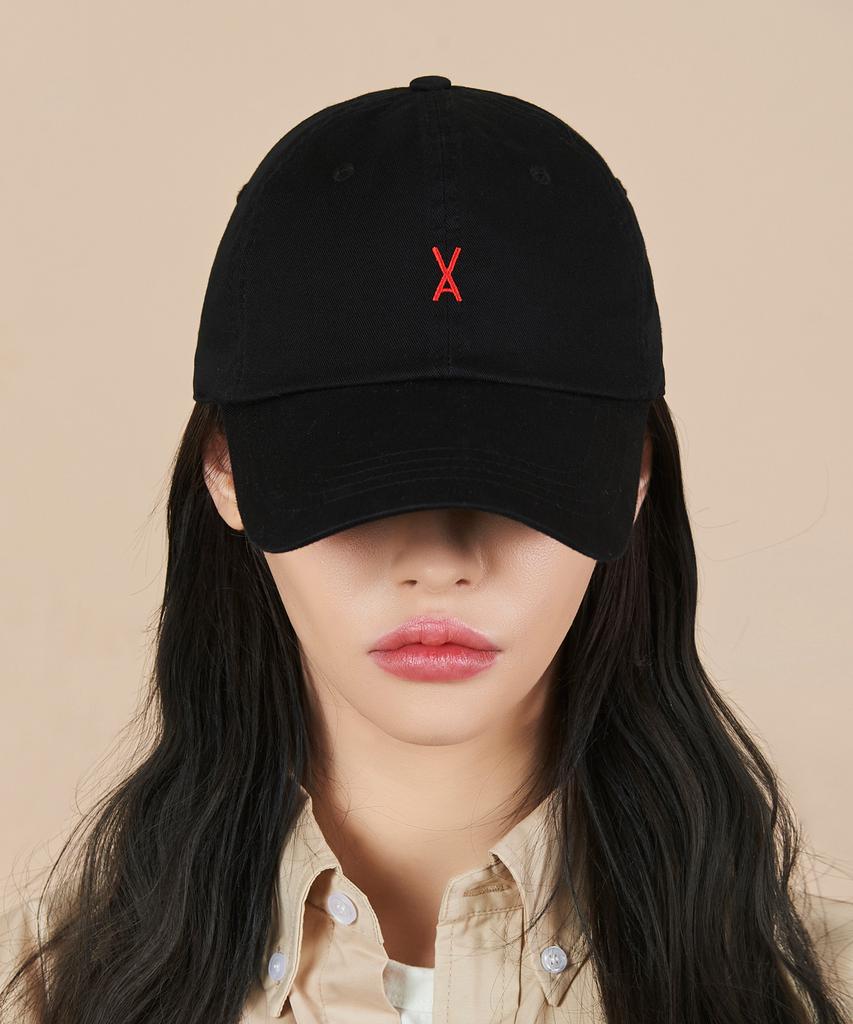 Bajal Logo Czapka Chino Oversize Czarna