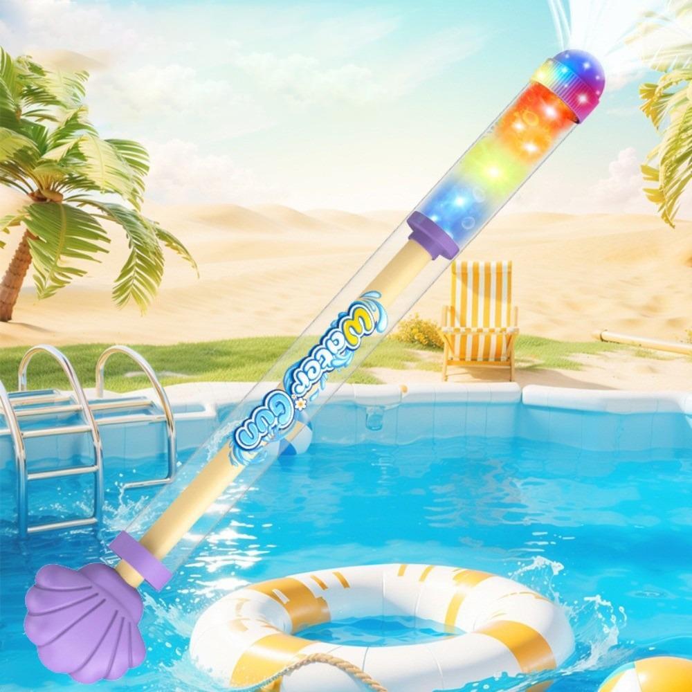 

Pull-Out Fireworks Water Sprayer Glowing LED Kids Water Play Toy LED Water Toy Summer Water Play фіолетовий