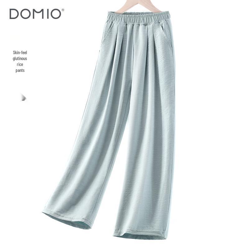 

Duomiaowu Girls Summer Straight Wide-Leg Casual Trousers 160