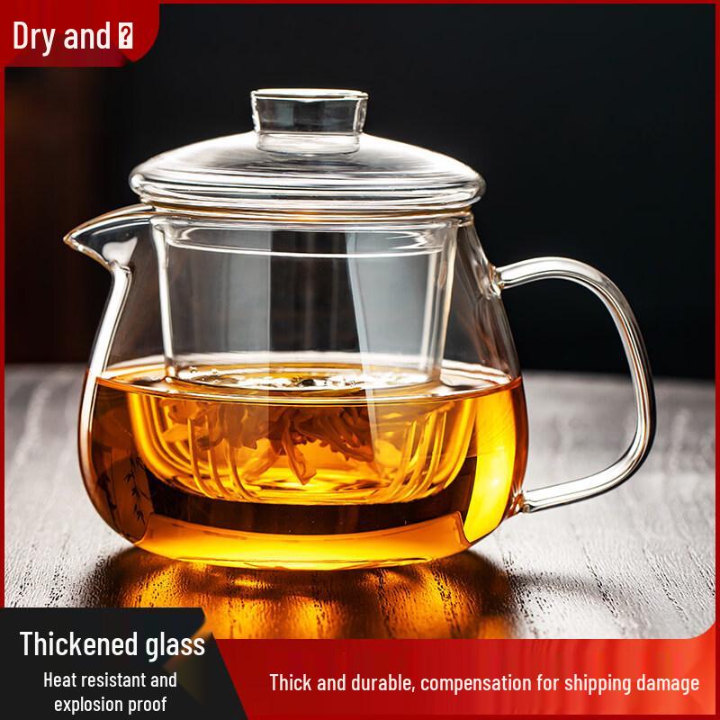 ZISIZ Thickened Glass Teapot