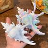 2PCS Large Conch Hair Claw Clip For Women Stylish Acrylic Marine Theme Design Secure Holder Hair Clamp Hair Accessory