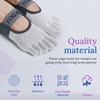 1 Pair of Women's Five Finger Socks, Professional Anti Slip Yoga Socks, Pilates Fitness Socks