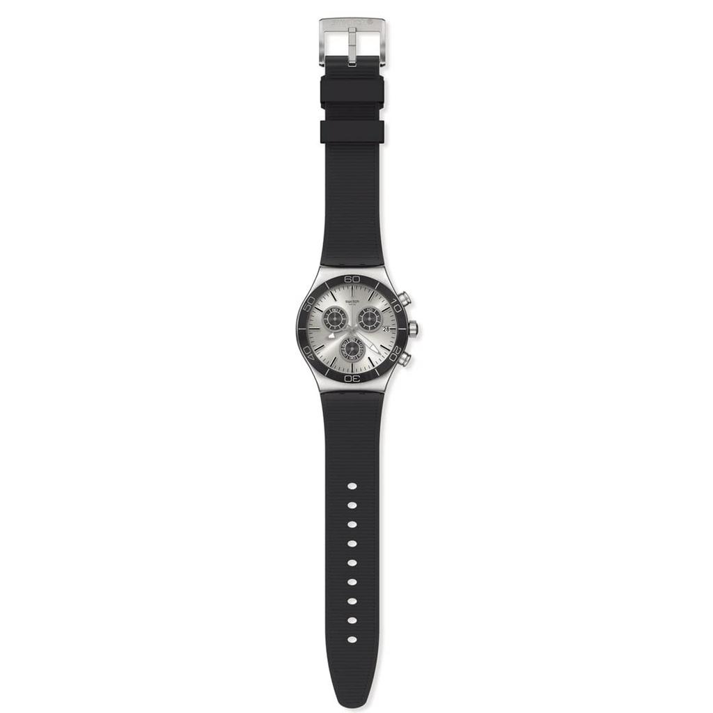 Swatch YVS486 OUTDOOR New Irony Chrono Black Watch