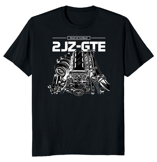 

Футболка унисекс 2JZ GTE Cars