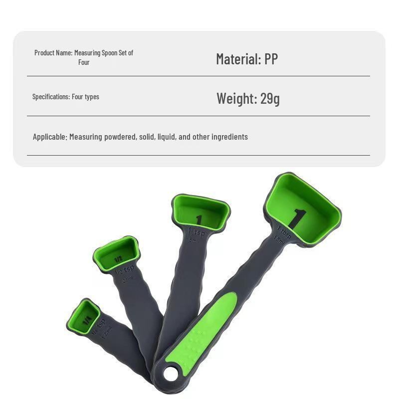 

Collapsible Silicone Measuring Cups Set: 4-Piece Retractable Kitchen Tools for Coffee, Flour, and Baking. Standard