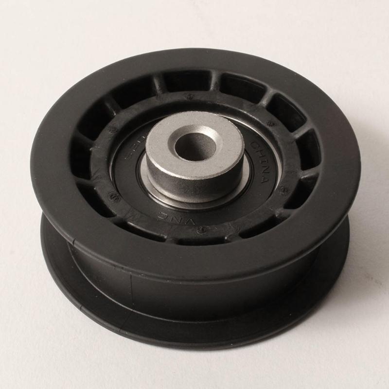 Mower Single Slot Black Pulley Lawn Mower Flat Idler Pulley Lawn Mower Idler Pulley For 15280 106-2176 Lawn Mower