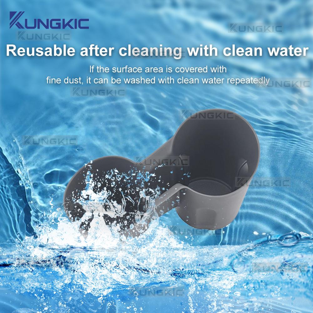 For Subaru Crosstrek Impreza 2025 2025 LHD Car Silicone Non-Slip Center Control Water Holder Storage Box Protect Accessories