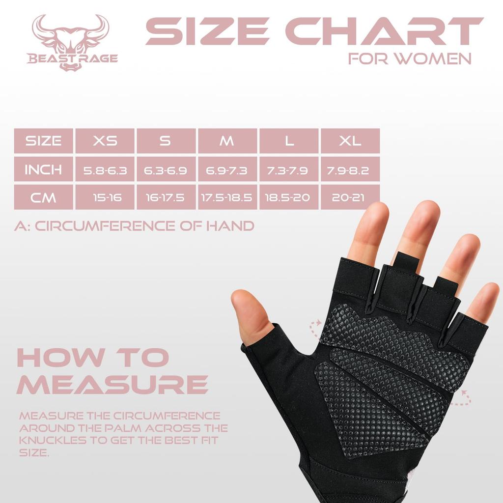Beast Rage Training Gloves, Strong Grip Sports Gloves, For Strength