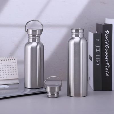 Mit Griff Edelstahl Fahrradflasche 1000ml/750ml/500ml/350ml Trinkgeschirr Camping