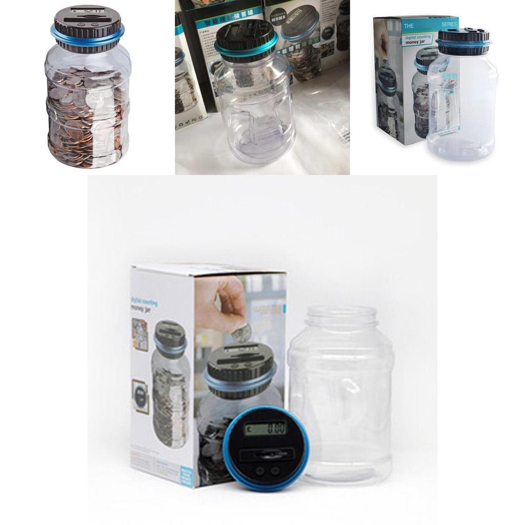 Benutzerfreundlicher elektronischer Münzsortierer mit LCD-Anzeige, perfekt zur Verfolgung von Ersparnissen