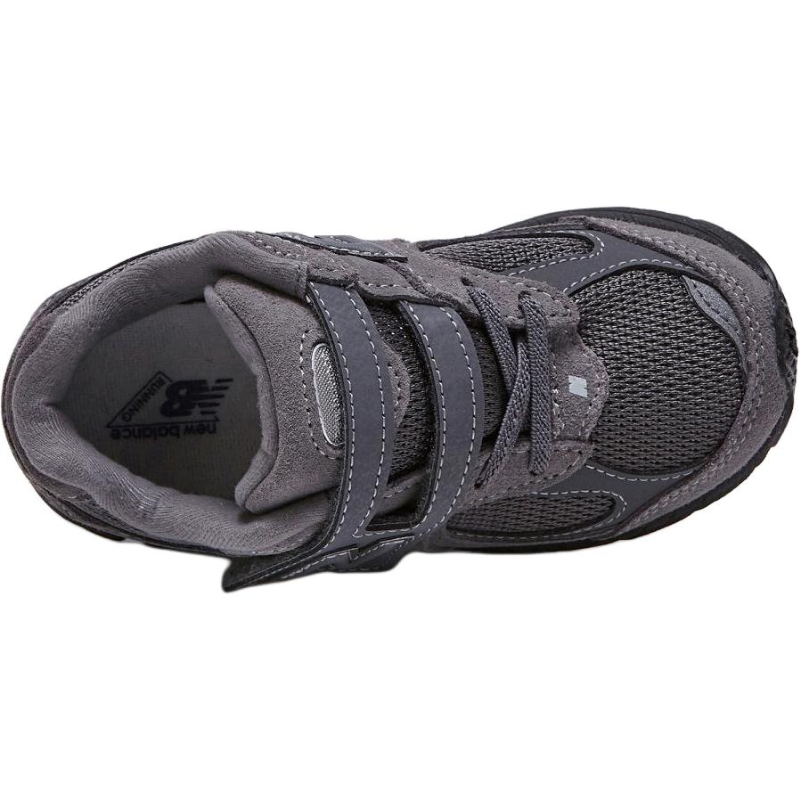 New Balance 2002R Hook & Loop Preschool Grey/Black PV2002RH