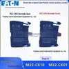 Eaton M22-CK Auxiliary Contact - Normally Open (M22-CK10) & Normally Closed (M22-CK01) Card Spring Plug-in