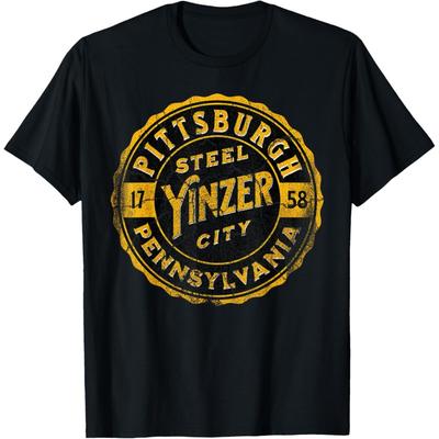 Pittsburgh Yinz Funny Yinzer Steel City 412 Pennsylvania T-Shirt