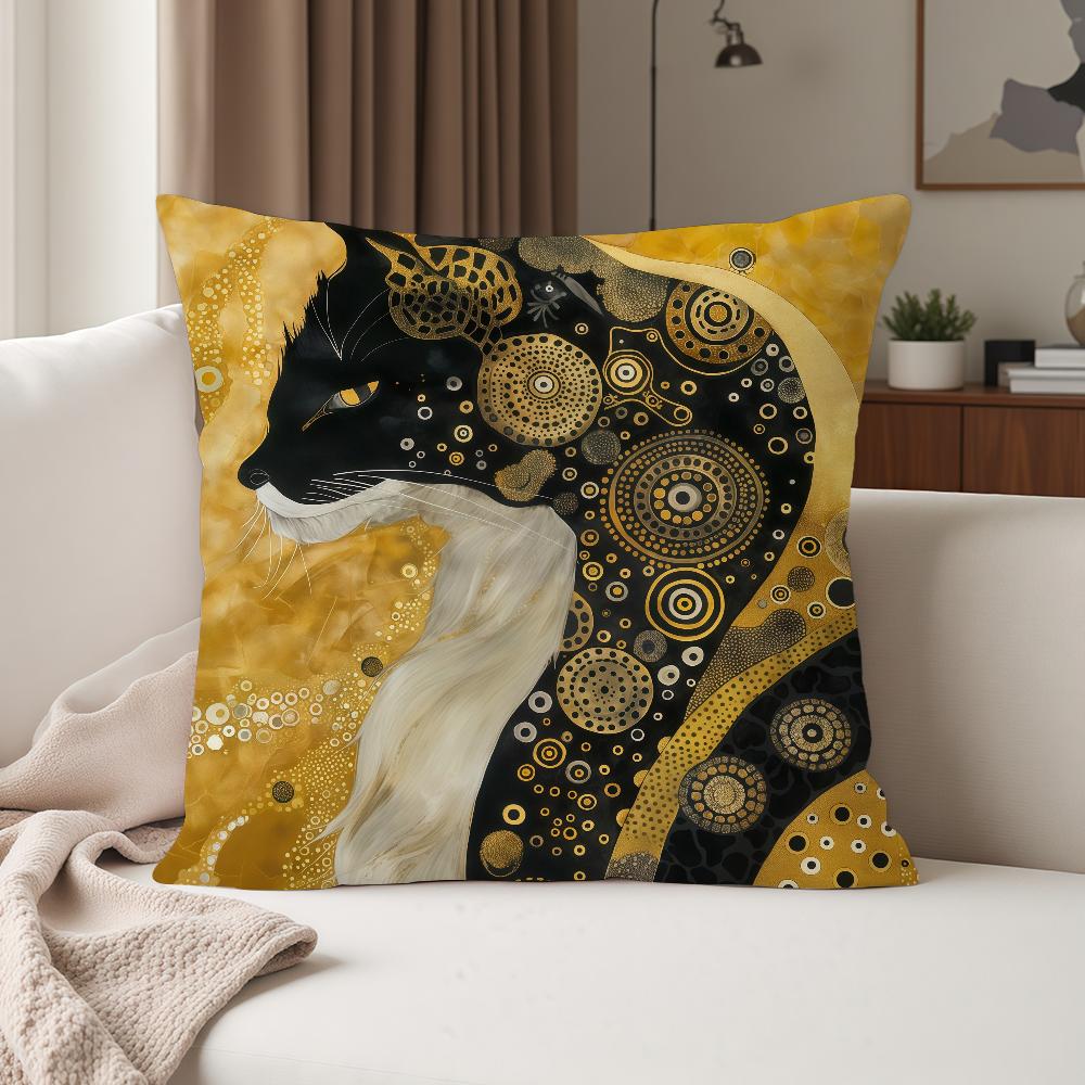 Federa Cuscino Il Bacio G-Gustav K-Klimt Adatta Per Camere da Letto Soggiorni Auto Decorazione Casa