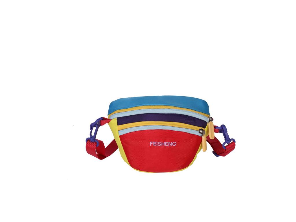 Women's Color Block Crossbody Bag: Lightweight, Summer Sports Style