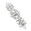 Applique Strass Verre Exquise Éblouissante Fleur Strass Verre Patch pour Vêtements Robe de Mariée