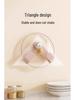 Wall-Mounted Rotating Pot Lid Organizer with Suction Cup, Punch-Free Kitchen Storage Rack for Hanging and Cutting Boards.
