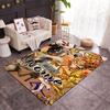 Looney Space Jam Run Event Customizable Name Floor Mat Suitable for Decorate room Balcony Entryway Dining Room Anti-slip Rug Anime Office Decor