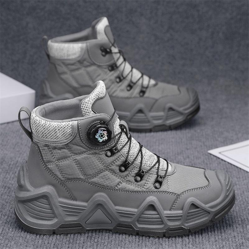 Martin Boots New Winter High-top Thick-soled Outdoor Mountaineering Non-slip and Wear-resistant Labor Protection Boots