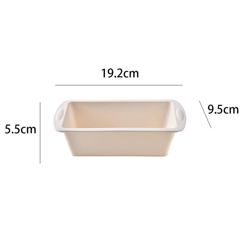 Rectangular Silicone Bread Mold Loaf Tin Cake Pan Toast Mould Nonstick Bakeware DIY Cake Brownie Baking Mold Kitchen Baking Tool