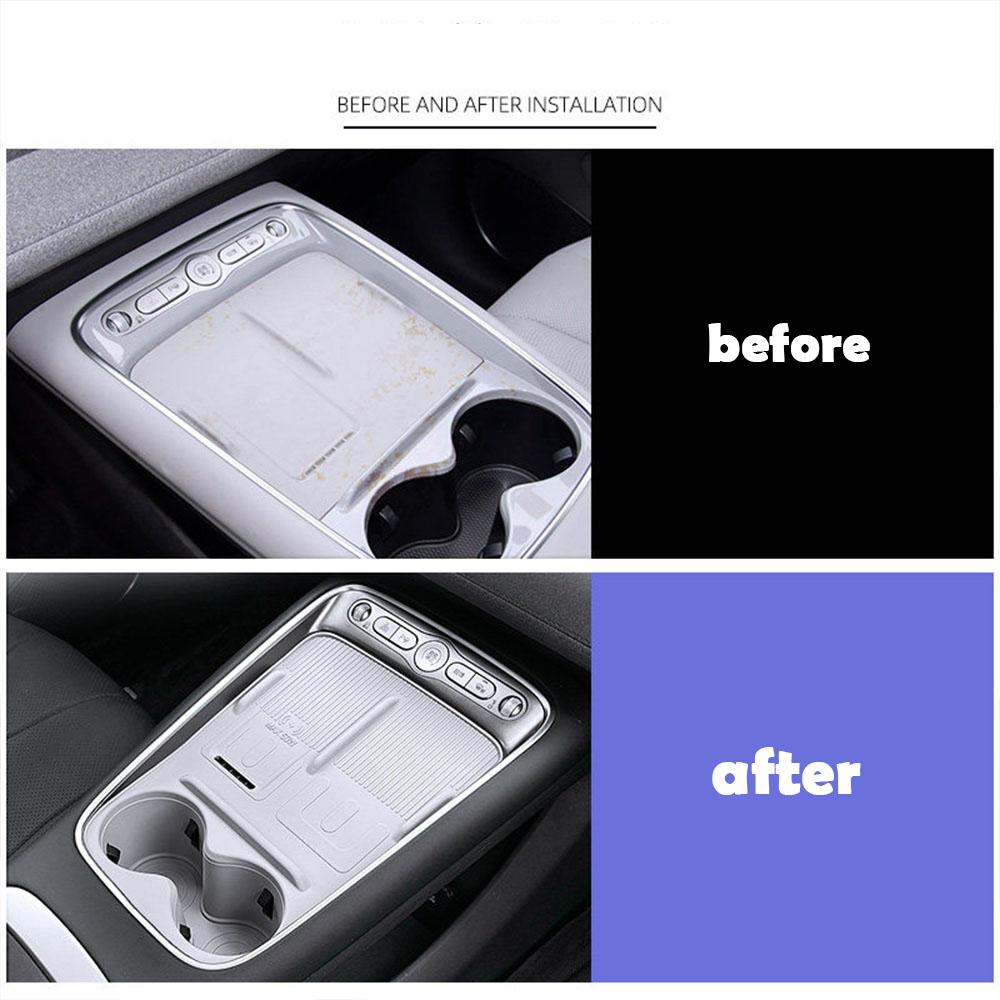 For BYD Sea Lion 05 EV Central Control Wireless Charging Silicone Pad Anti Slip Cup Protection Pad Modified Interior Accessories