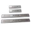 OQUP8 For Peugeot 3008 GT 2016-2022 Silver Stainless Steel Door Sill Scuff Plate Pedal Entry Guard Protector Cover Car Accessories