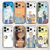 Anime K-Kai U-Uka Silicone Phone Case For IPhone 17 16 15 14 13 12 11 X XS Plus Pro Max Shockproof Soft Cover