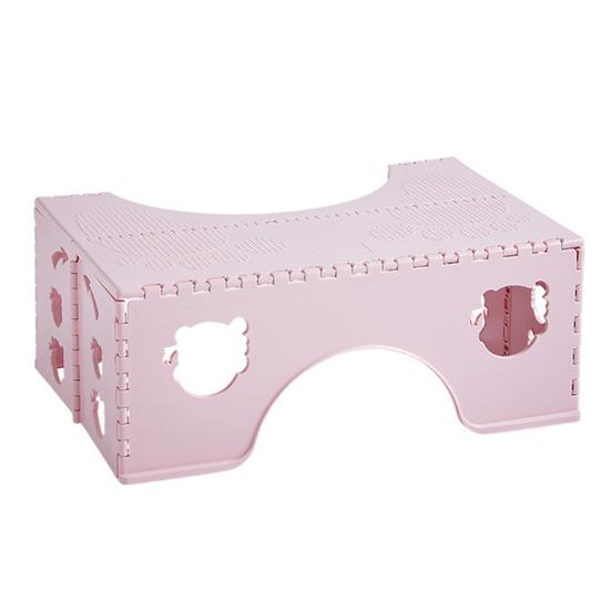 Kids Adults Toilet Bench Stable Safe Design Wear-Resistant Non-Slip Stool Circular Arc