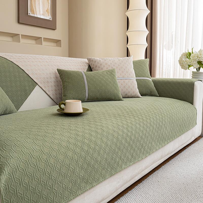 

Подушка для дивана из шенилла Four Seasons Universal Non-Slip Non-Running Living Room Sofa Cover Simple Sofa Cover 70*70cm