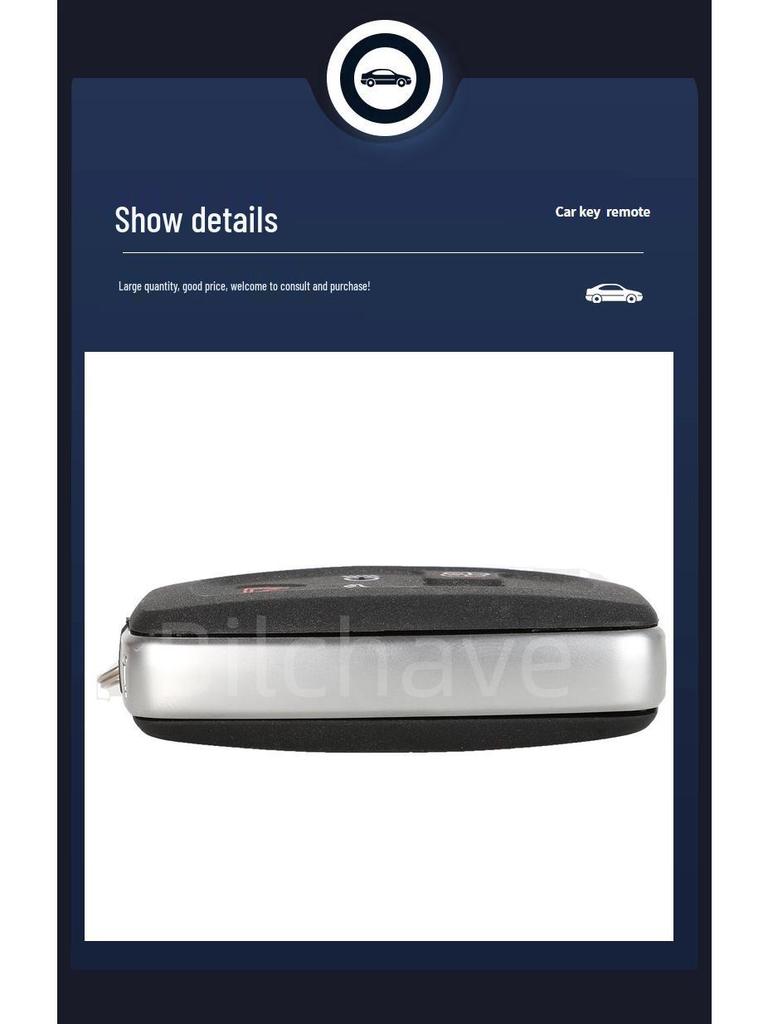 Carcasă Cheie cu Telecomandă cu 5 Butoane pentru Land Rover Range Rover Discovery 4/Sport/Velar/Evoque