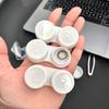 Contact Lens Double Storage Case with Leak Proof Design Separate Storage for Daily Use