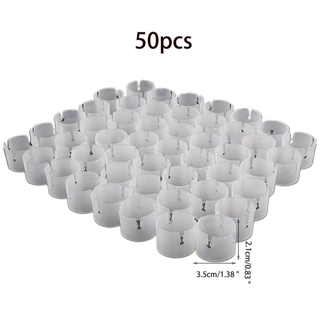 50pcs Balloon Rings Buckle Clips Arch Balloons Connector Arch Folder for Wedding Birthday Party Decorations