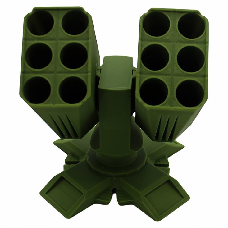 Modern Miniature 3D Print Missiles Shape Pen Holders Desktop Display Pencil Cup Creative Gift For Workspaces Management