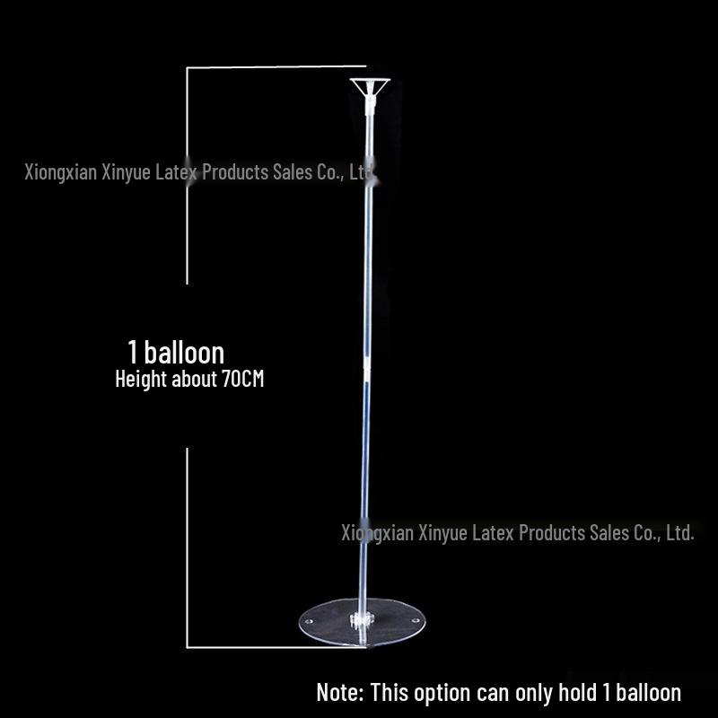 Transparent Balloon Display Stand for Events and Weddings