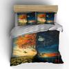 Tree, Moon, Butterfly, Flowers. Bedding Sets Duvet Cover Sets Duvet Covers Pillowcases(1 * Duvet Cover 2 * Pillowcases Without Duvet Insert)