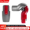 Quick Release Top Bottom Adapter Accessories For Dyson V7 V8 V10 V11 V15 Vacuum Cleaner Part Low Reach Adaptor Spare Parts