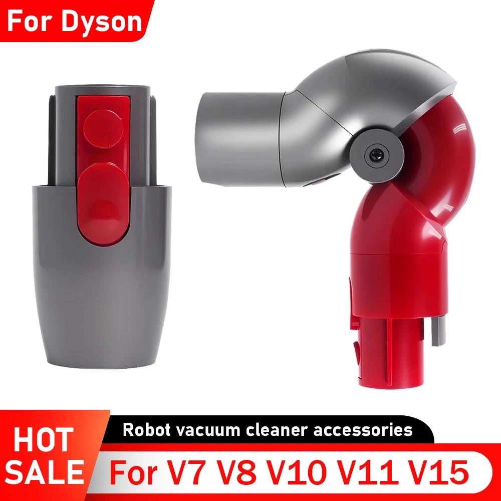 Quick Release Top Bottom Adapter Accessories For Dyson V7 V8 V10 V11 V15 Vacuum Cleaner Part Low Reach Adaptor Spare Parts