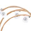 6Pcs 11-52 Folk Guitar Replacement String 6-string Acoustics Guitar Strings Strings Musical Instrument Accessories