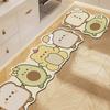 Cartoon Anti-Slip Kitchen Floor Mat Entrance Doormat Washable Door Rugs Hotel Living Room Carpet Bathroom Home Decoration Mats