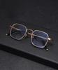 Lingkeonpeuleim 812 Ip Titanium Eyeglass Frame Gold