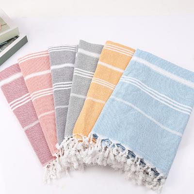 Turkish Beach Towel 36x70 Inch Oversized Quick Dry Towel Absorbent Swimming Wrap Turkish Towel for Bath Beach Pool Gym
