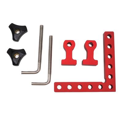 90 Degree Positioning Squares Aluminum Alloy Woodworking Right Angle Corner Clamping Square Tool for Picture Frame Box