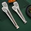 201 Stainless Steel 12-Inch Food Tongs - 5-Pack