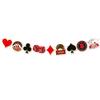Party Decoration Banner Birthday Party Background Decoration Poker Flag Setting Props
