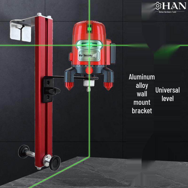 Infrared Laser Level Wall Mount Lift Stand and Support Rod